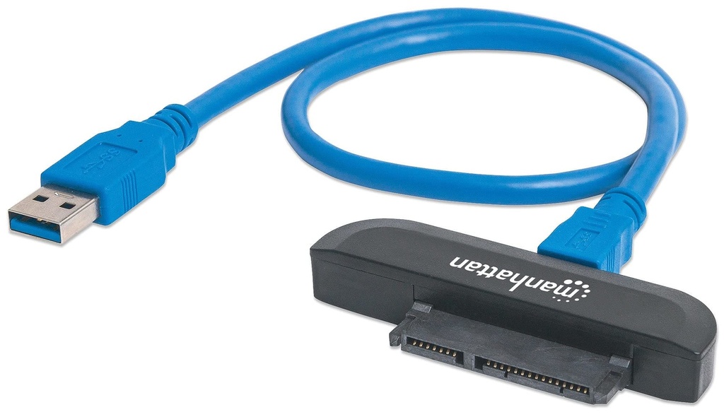 ADAPTADOR MANHATTAN USB 3.0 A SATA 2.5 AZUL 130424