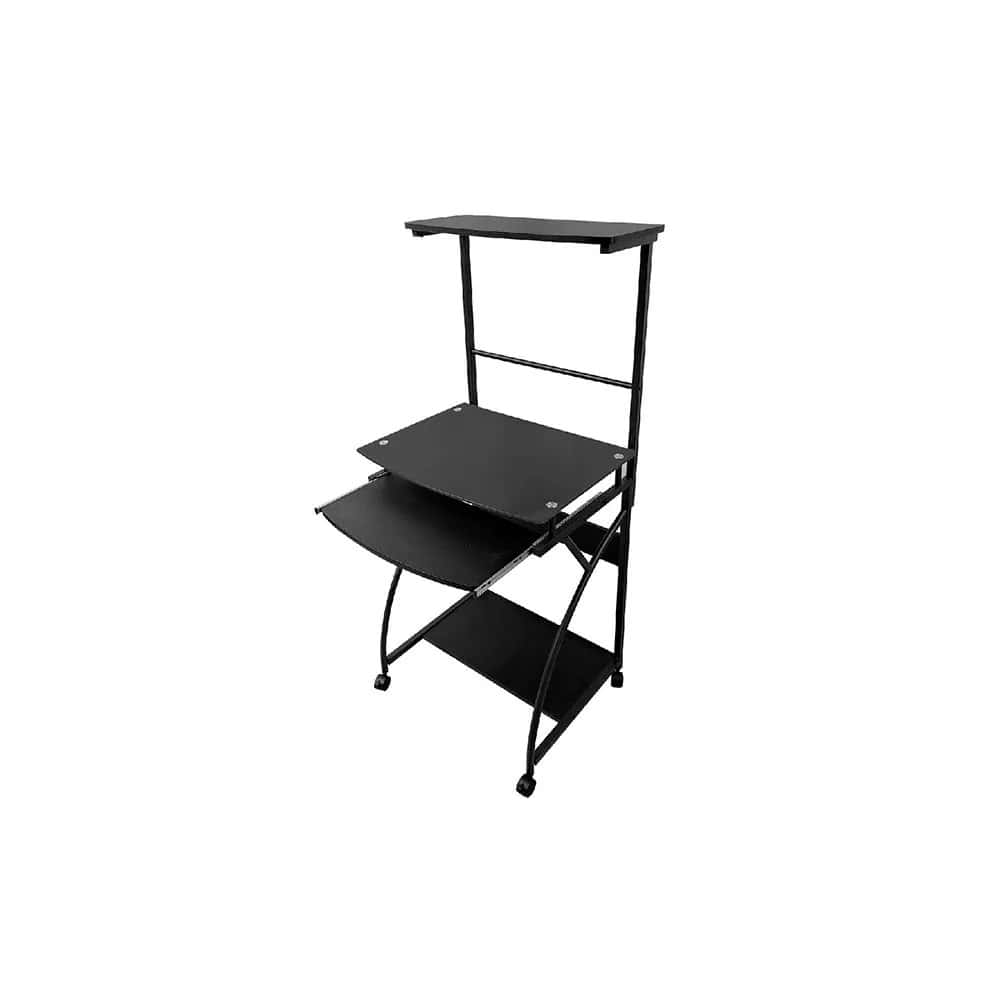 ESCRITORIO DE VIDRIO VANTEC DE 7 CM FG-2049 100X55X75CM NEGRO