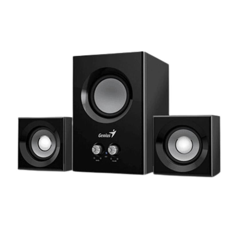 PARLANTES GENIUS SW-2.1 375 USB NEGRO
