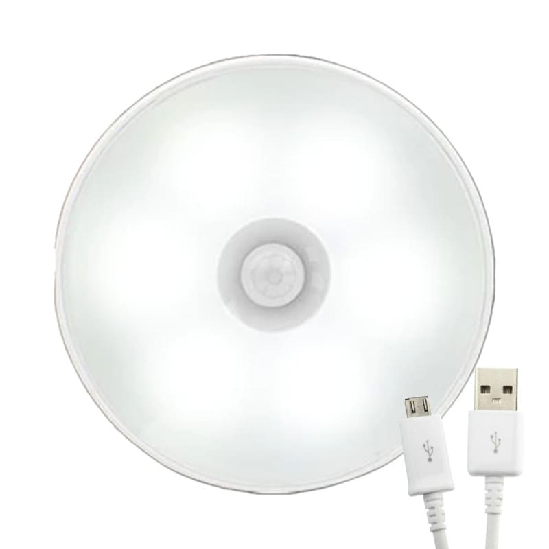 LAMPARA SENSE LUCES LED CON SENSOR DE MOVIMIENTO 900MAH CON USB RECARGABLE 30X2.5CM HO-49/E