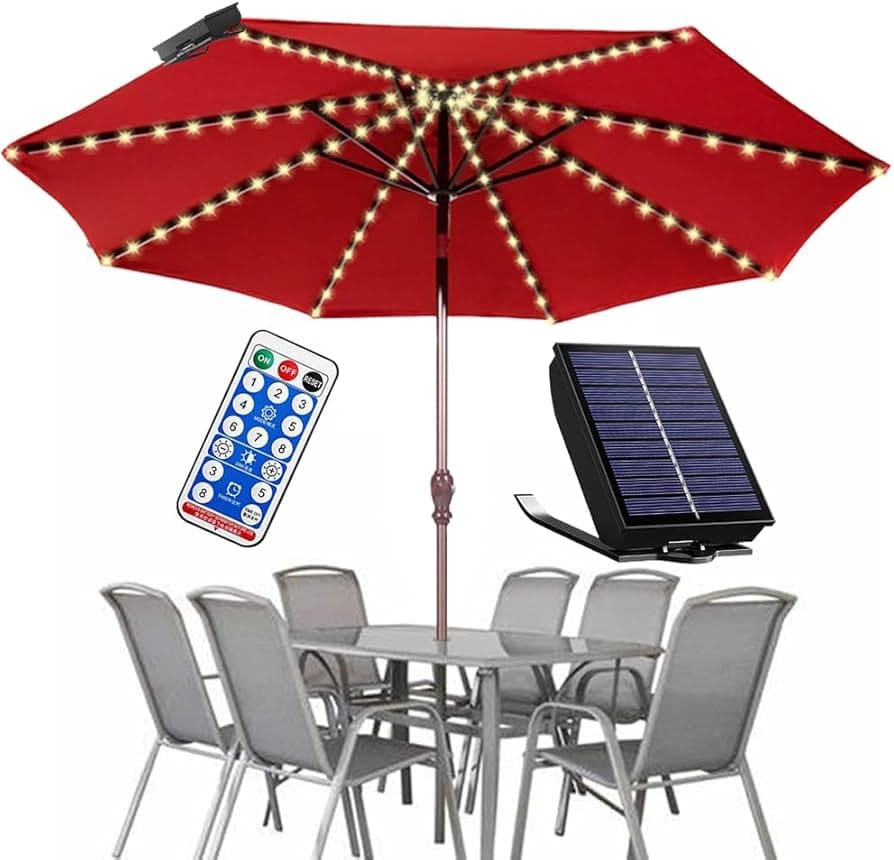 LUCES LED 13 PCS 4.5V PARA PARASOL CONTROL REMOTO RESISTENTE AL AGUA HO-55/2
