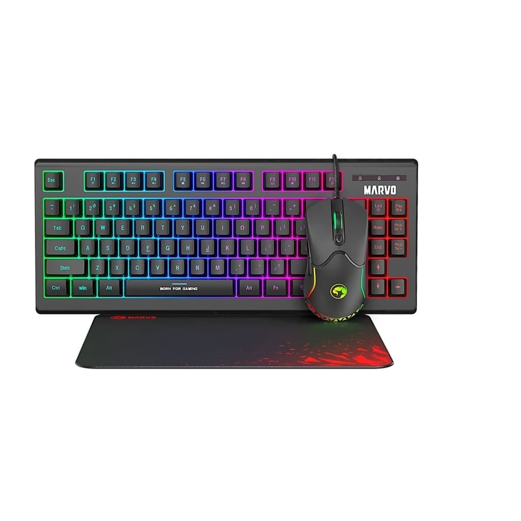 ComboTeclado/mouse/mouse pad marvo CM310 SP 3 EN 1