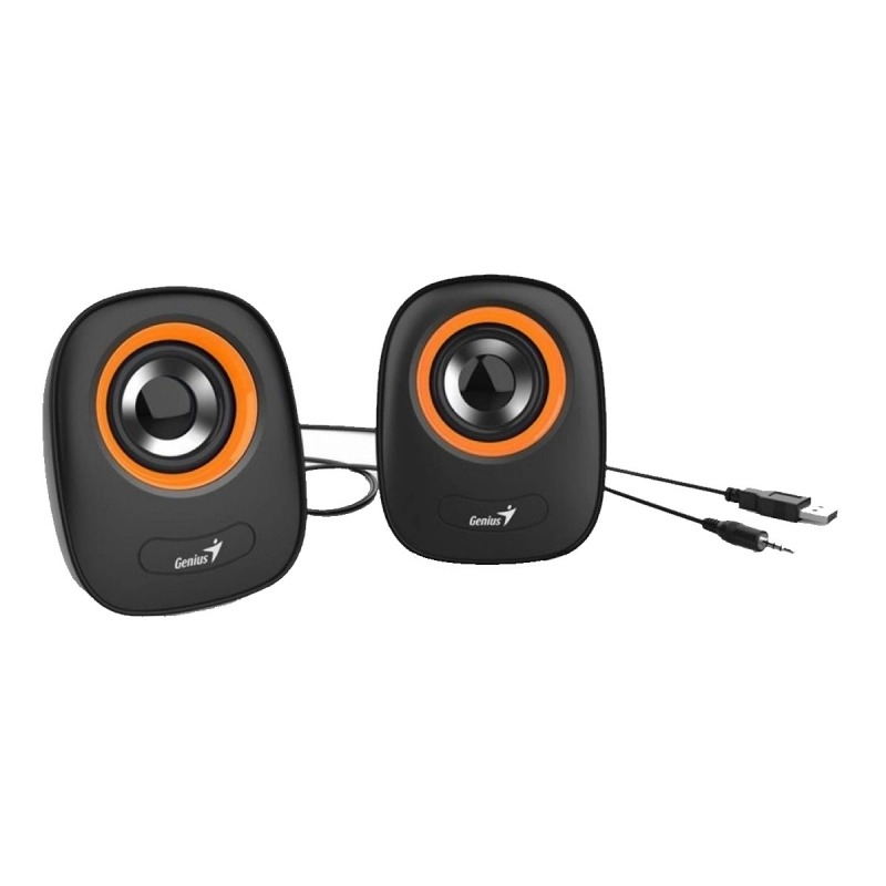 PARLANTE GENIUS SP-Q160 NARANJA USB