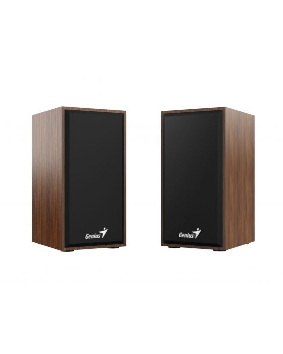 PARLANTES GENIUS SP-HF180 USB MADERA