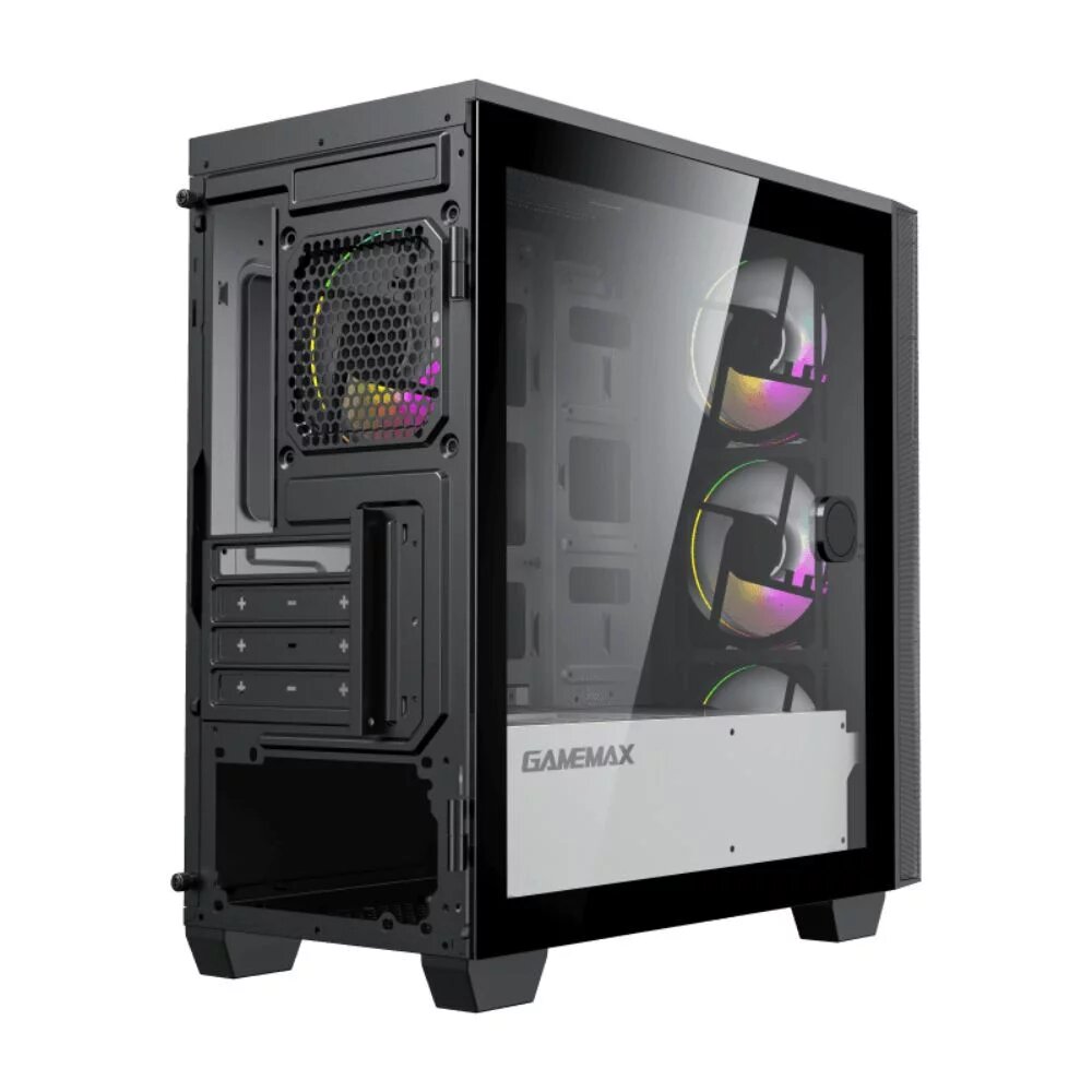 CASE GAMEMAX MINI STRATOS H609 NEGRO