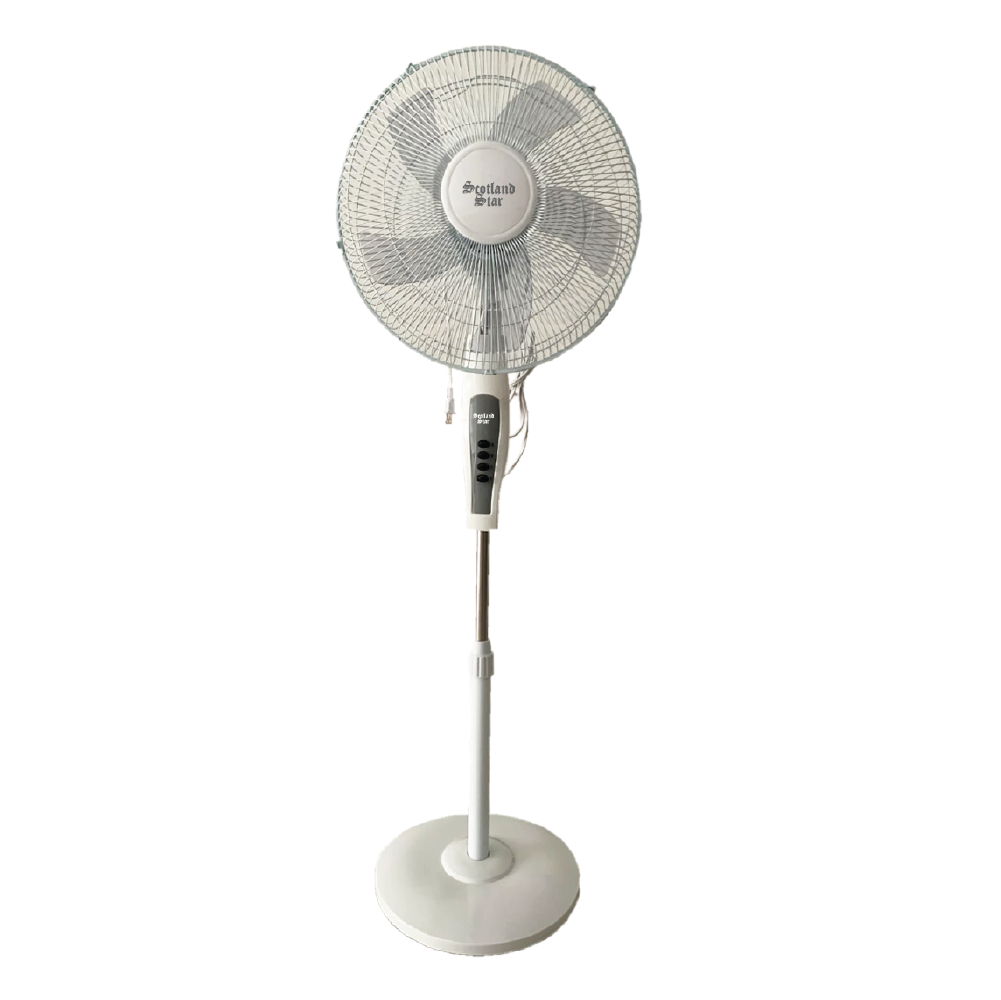 Ventilador De Pedestal  16" Modelo SS-VE79 Blanco