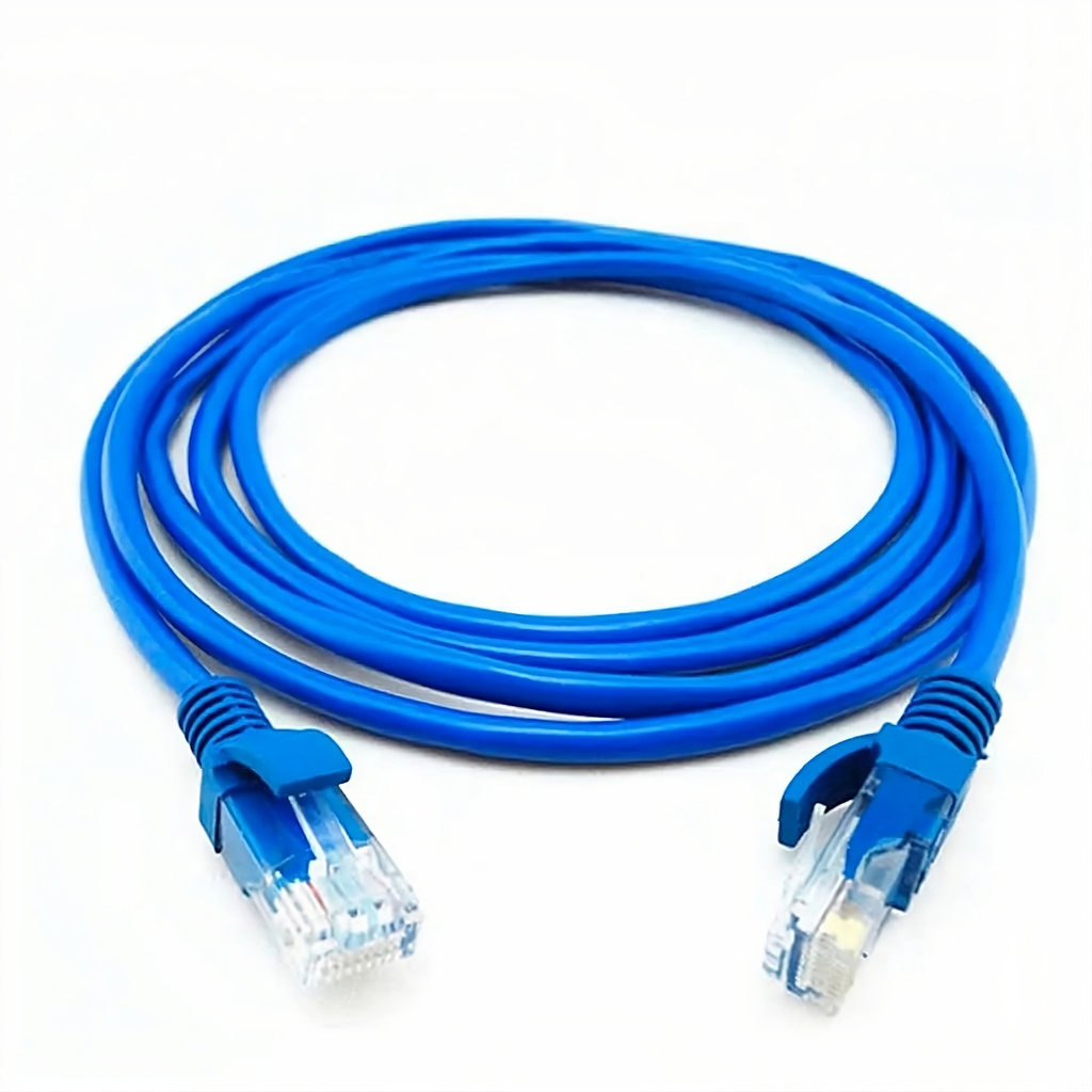 CABLE PATCH CORD VANTEC CAT5E M8 3MT AZUL