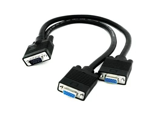 CABLE VGA  MACHO A 2 HEMBRAS CC-152