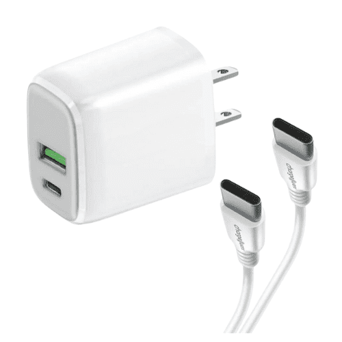 ADAPTADOR DE PARED XCENTZ / CARGADOR DE PARED 2PUERTOS 1C/1USB