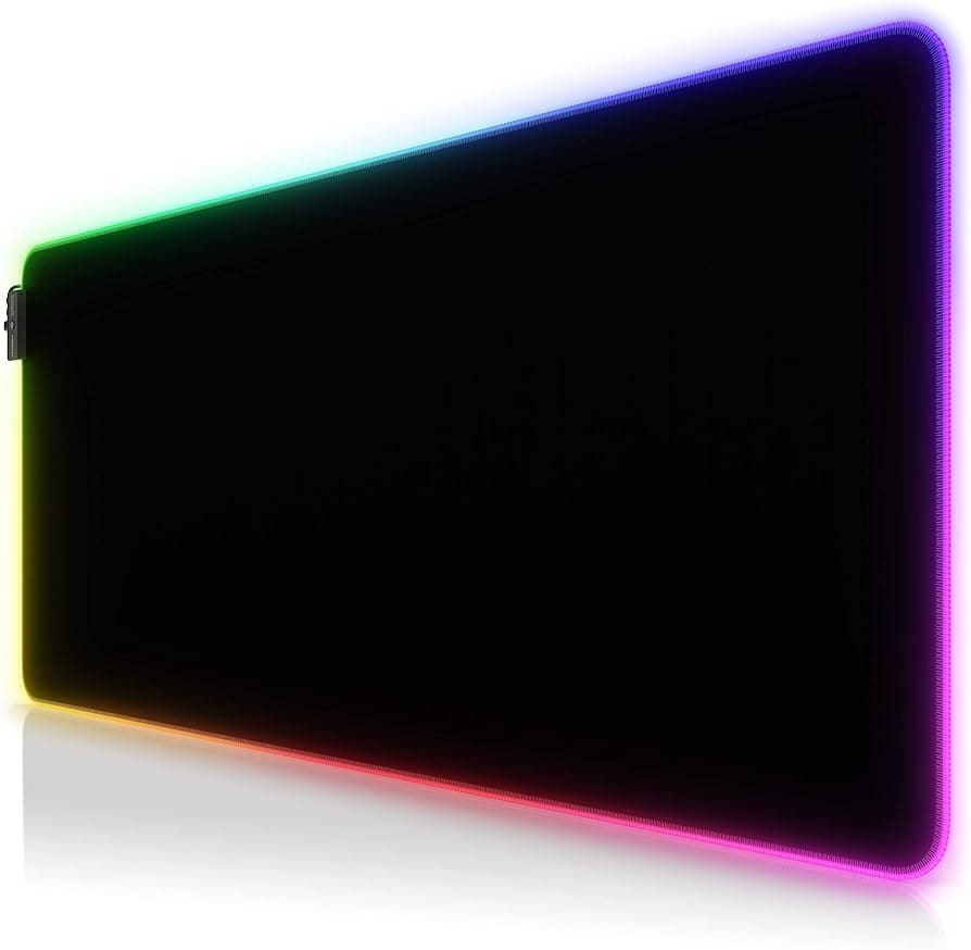 ALFOMBRILLA GAMER CON MARCO DE LUCES RGB 250X350X4MM GA-7/2