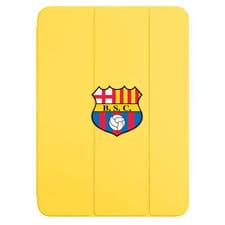 PROTECTOR P/TABLET T1000 BARCELONA AMARILLO ESCUDO CON PUNTAS