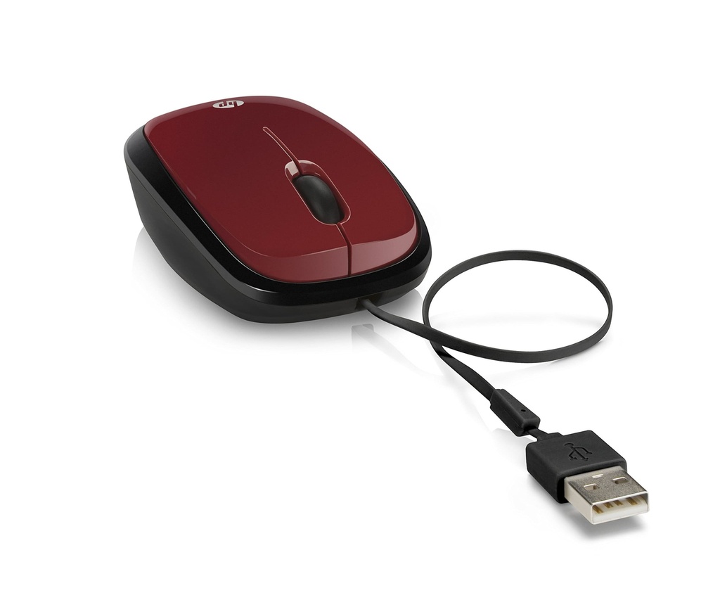 MOUSE USB CABLE HP MOU50014 ROJO