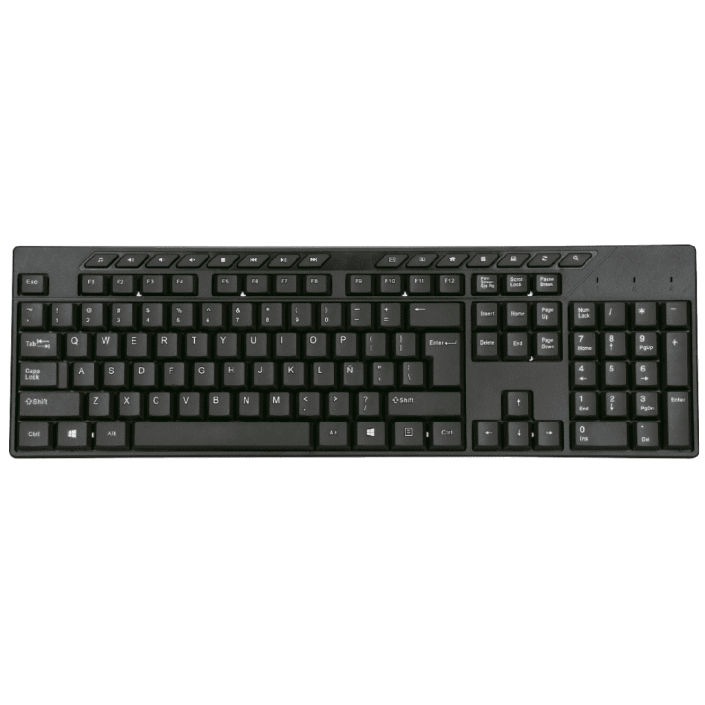 TECLADO MULTIMEDIA VANTEC USB KB-005