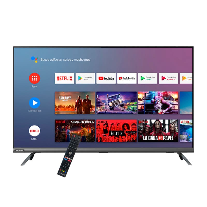 Televisor led android Hyundai smart tv  58" HYLED5806A4KM