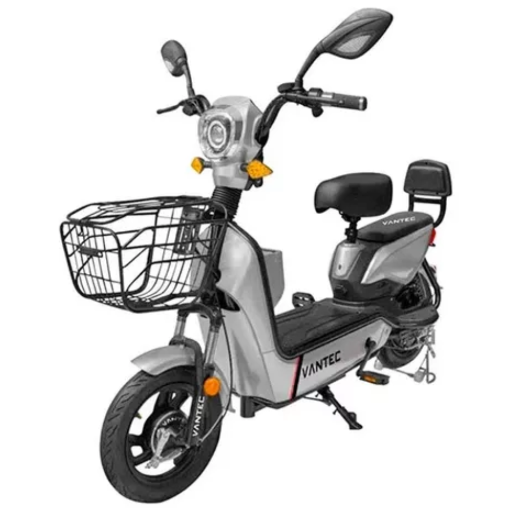 MOTOCICLETA ELECTRICA VANTEC ECORIDE ST-15 GRIS 500W