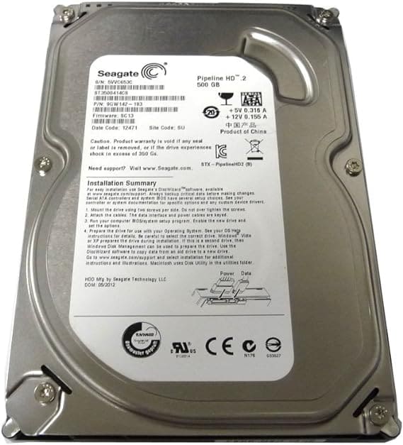 DISCO DURO PC SATA SEAGATE 500GB ST3500414CS