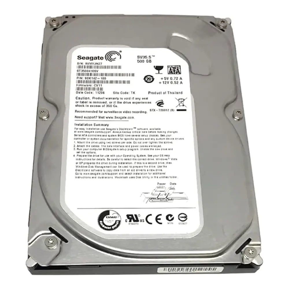 Disco duro seagate pc 3.5 500gb ST3500410SV