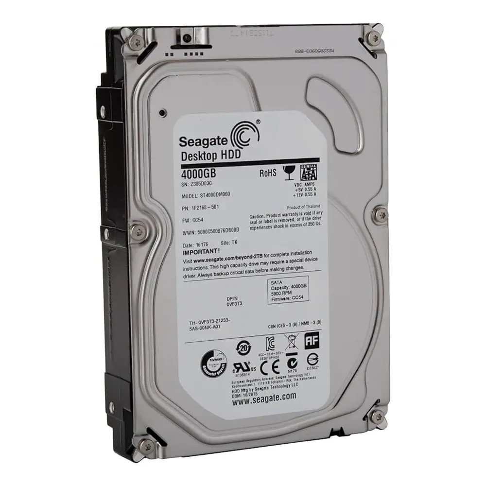 DISCO DURO PC SEAGATE 4TB 3.5" SATA 5900RPM 6GB/S