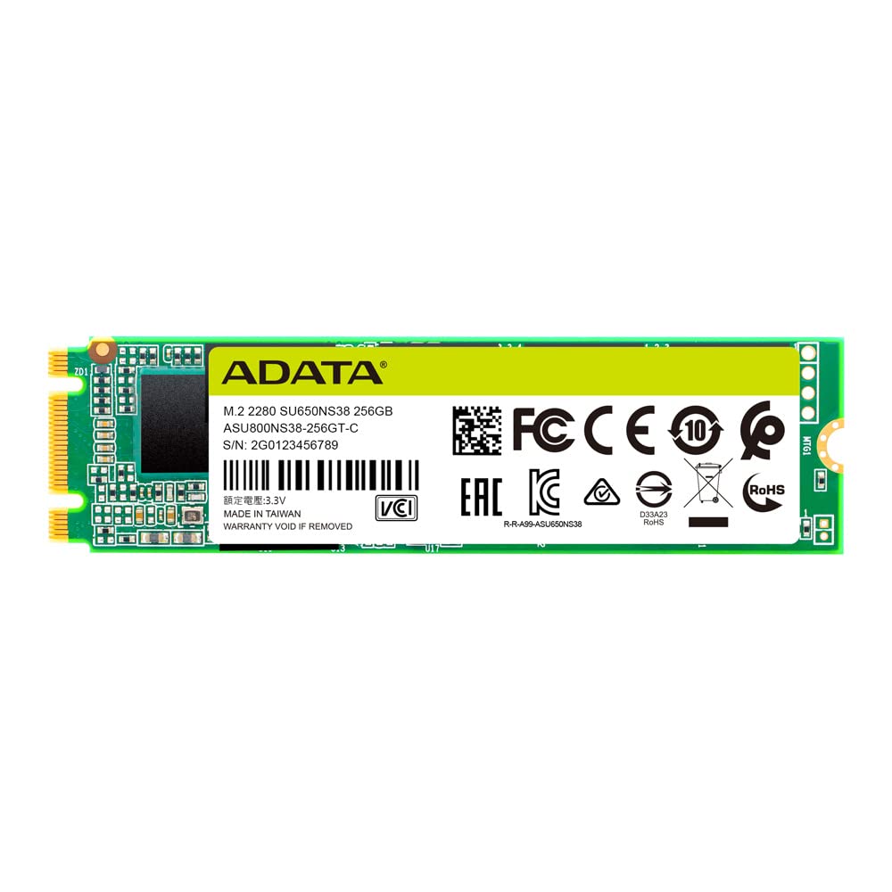 DISCO DURO SOLIDO SSD NT ADATA 256GB M2 SU650NS38 ASU650NS38-256GT-C