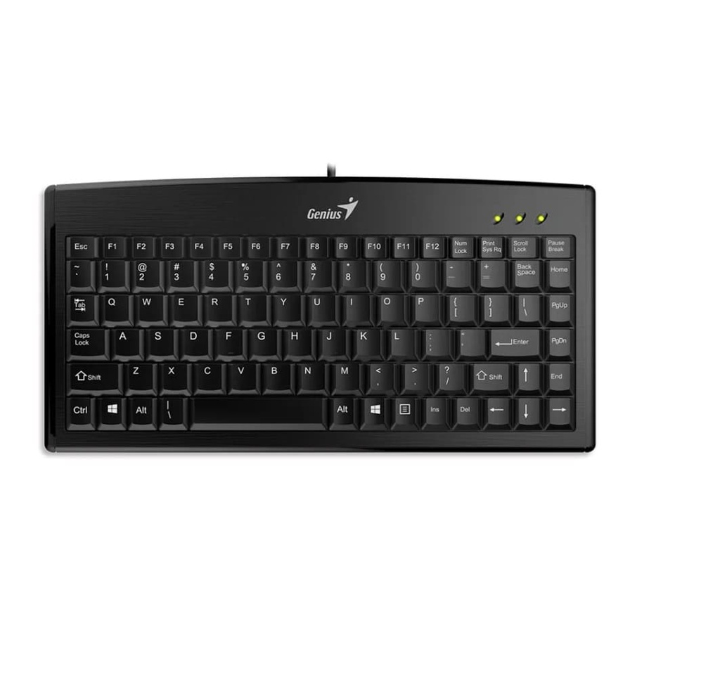 Teclado genius luxemate 110 mini usb negro