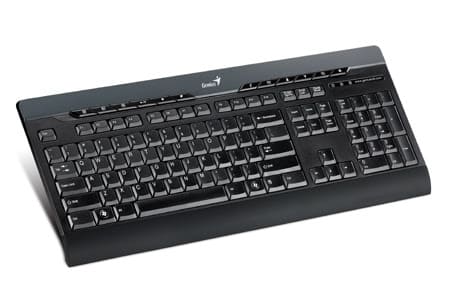 TECLADO GENIUS SLIMSTAR 220 PRO USB NEGRO