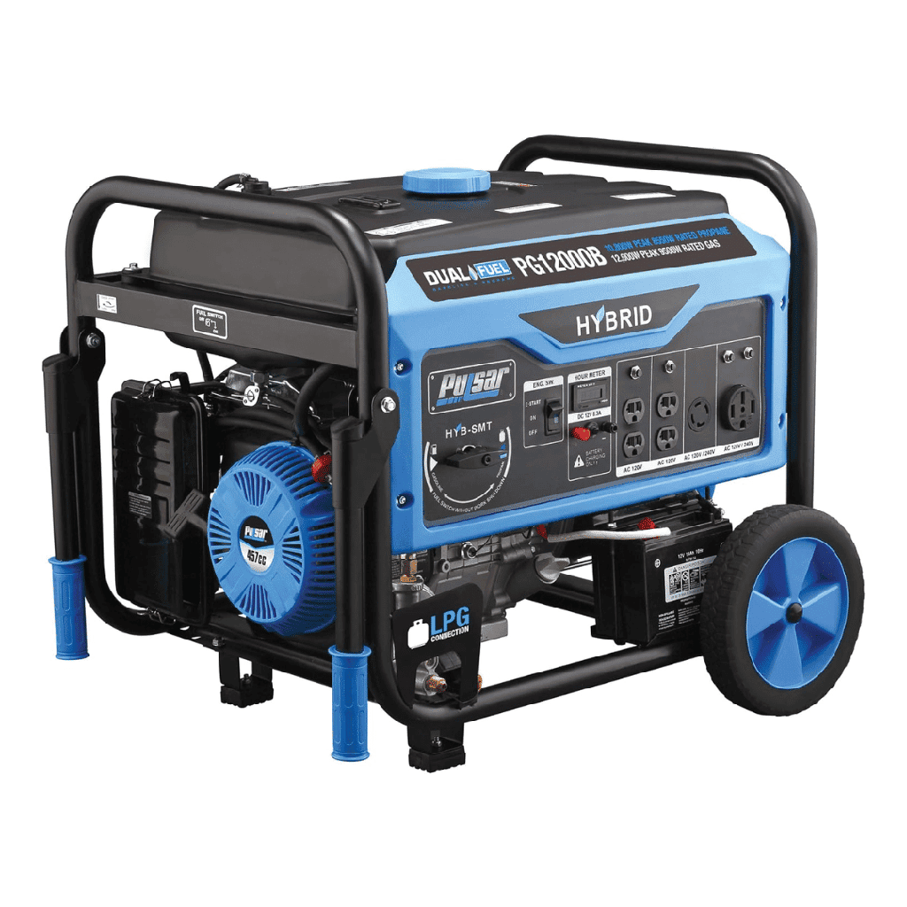 Generadores Electricos a Gasolina Pulsar 12000W PG12000B