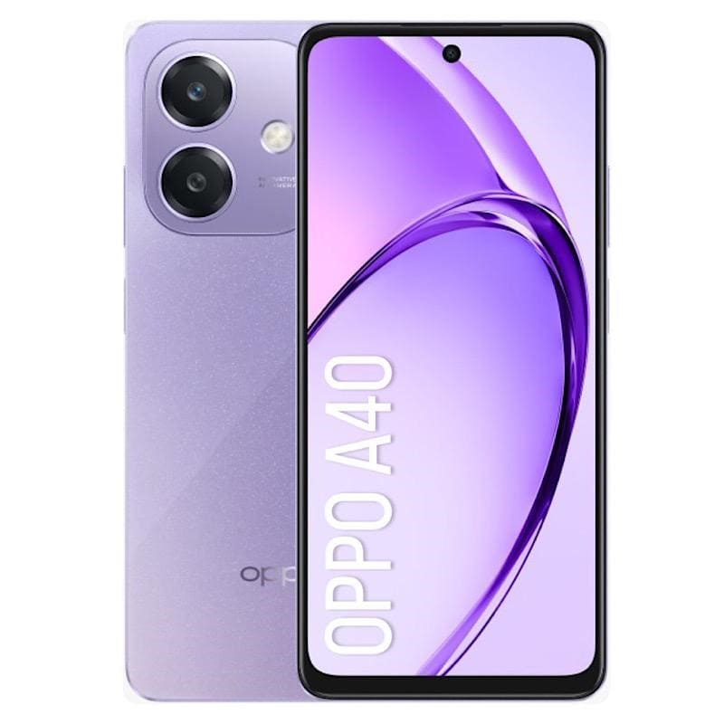 Telefono oppo a40 cph2669 4gb+256gb starry purple