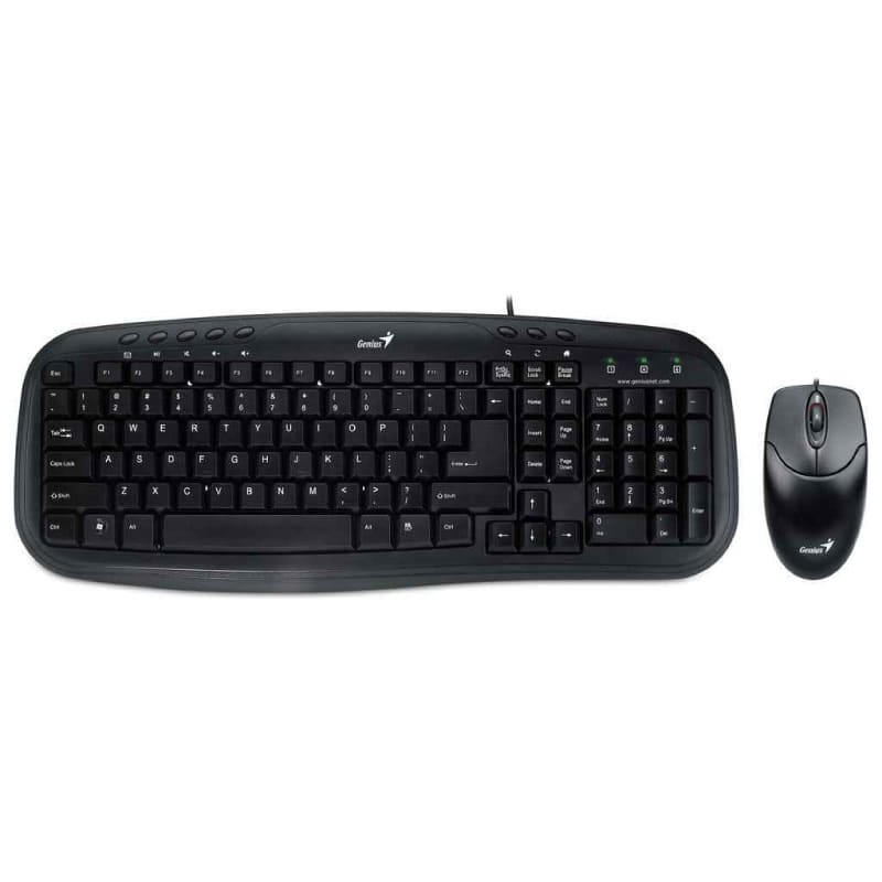 TECL/MOUSE GENIUS KM-200 USB NEGRO