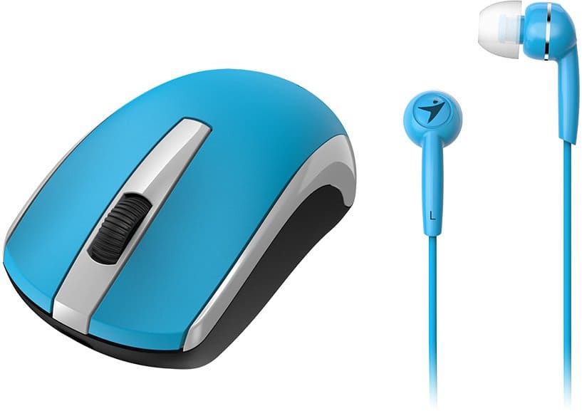 MOUSE /AUDIFONO GENIUS MH-8100 AZUL