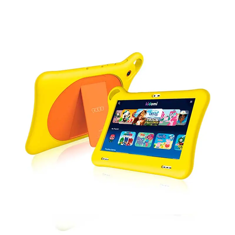 TABLET VANTEC KIDS MINI 3 7" AMARILLO DUAL CAM 1GB+8GB DUAL SIM FORRO MONSTRUO