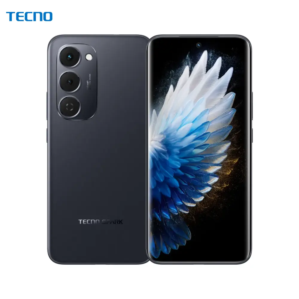 Telefono Tecno Spark 40 Pro+ KM7 ds 16gb (8+8gb) + 256gb Nebula Black