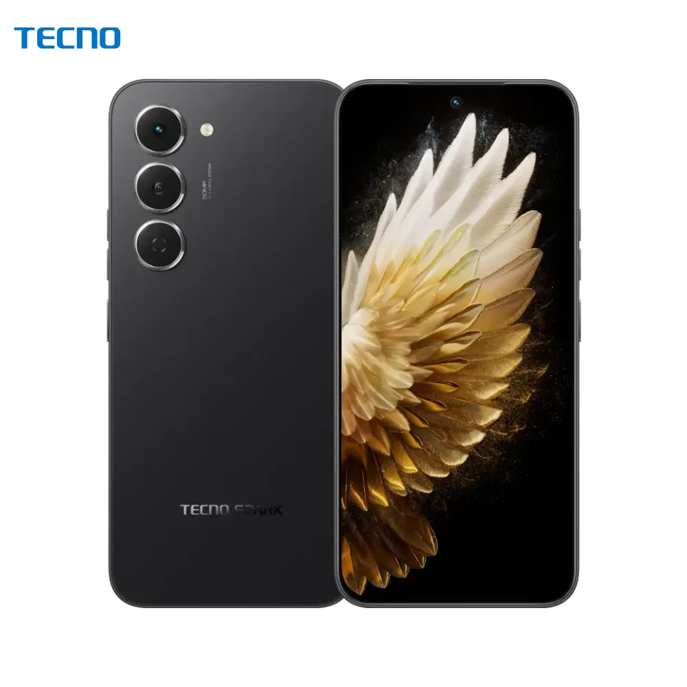 Telefono Tecno Spark 40 Pro KM6 ds 16gb (8+8gb) + 256gb Ink Black