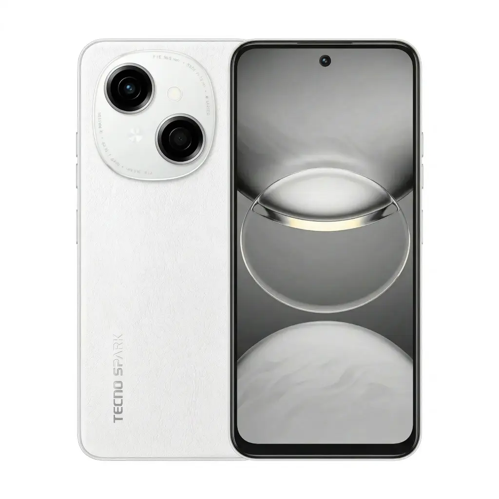 Telefono tecno Spark go 1 (KL4) DS 6gb(3gb+3gb)+64gb Glittery White