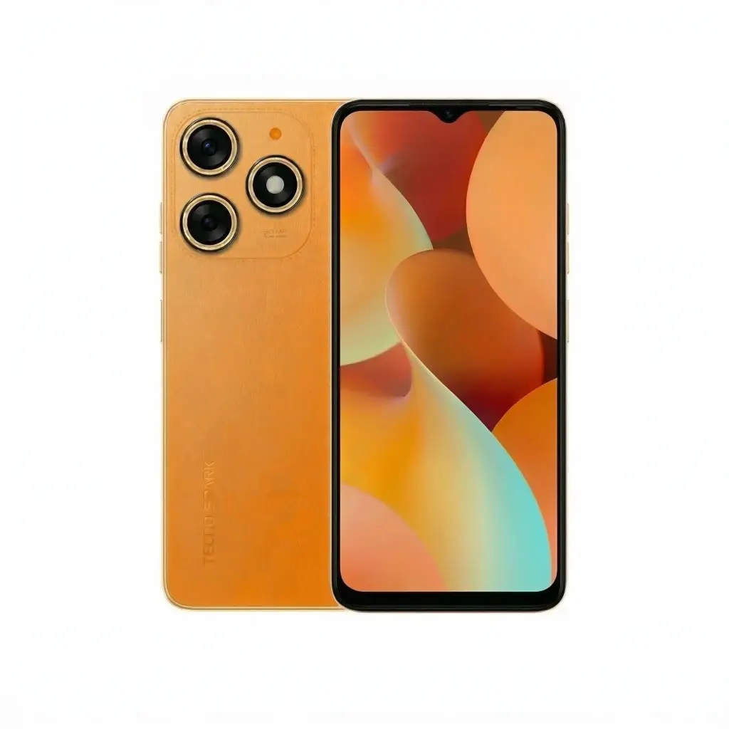 Telefono Tecno Spark 10 ki5q 16gb(8gb+8gb) +128gb Naranja