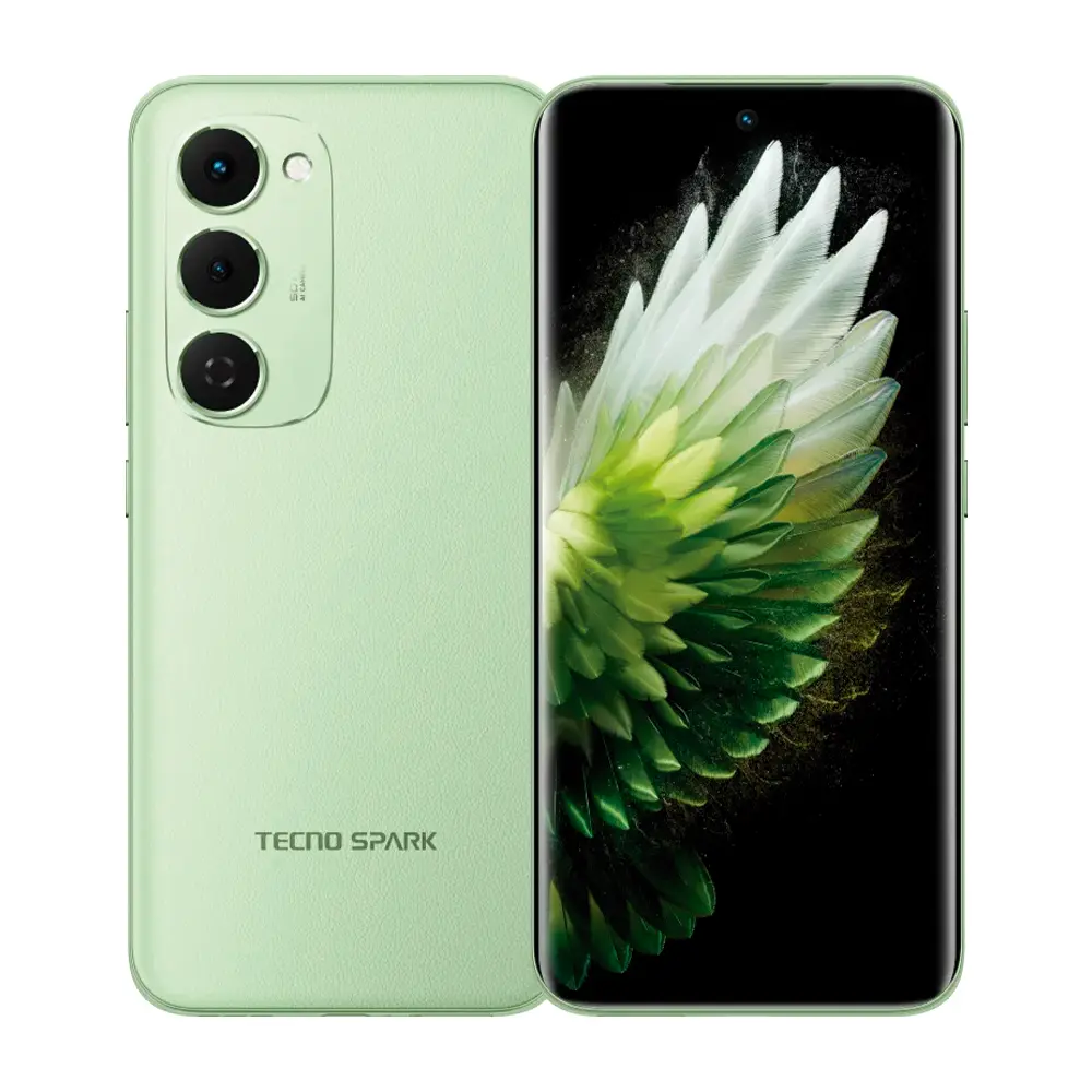 Telefono Tecno Spark 40 Pro Km6 ds 16gb (8+ 8gb) + 256gb Bamboo Green