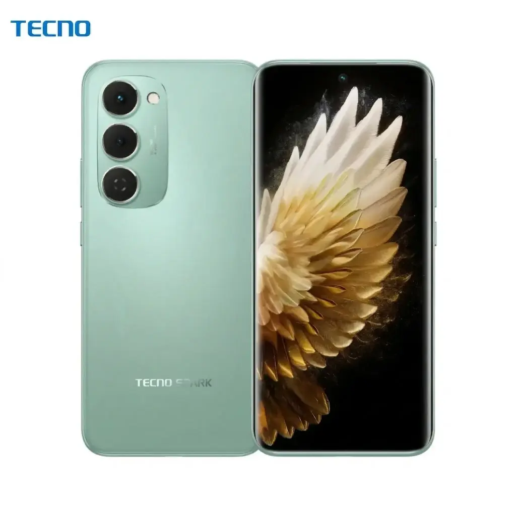 Telefono Tecno Spark 40 Pro+ KM7 ds 16gb (8+8gb) + 256gb Tundra Green