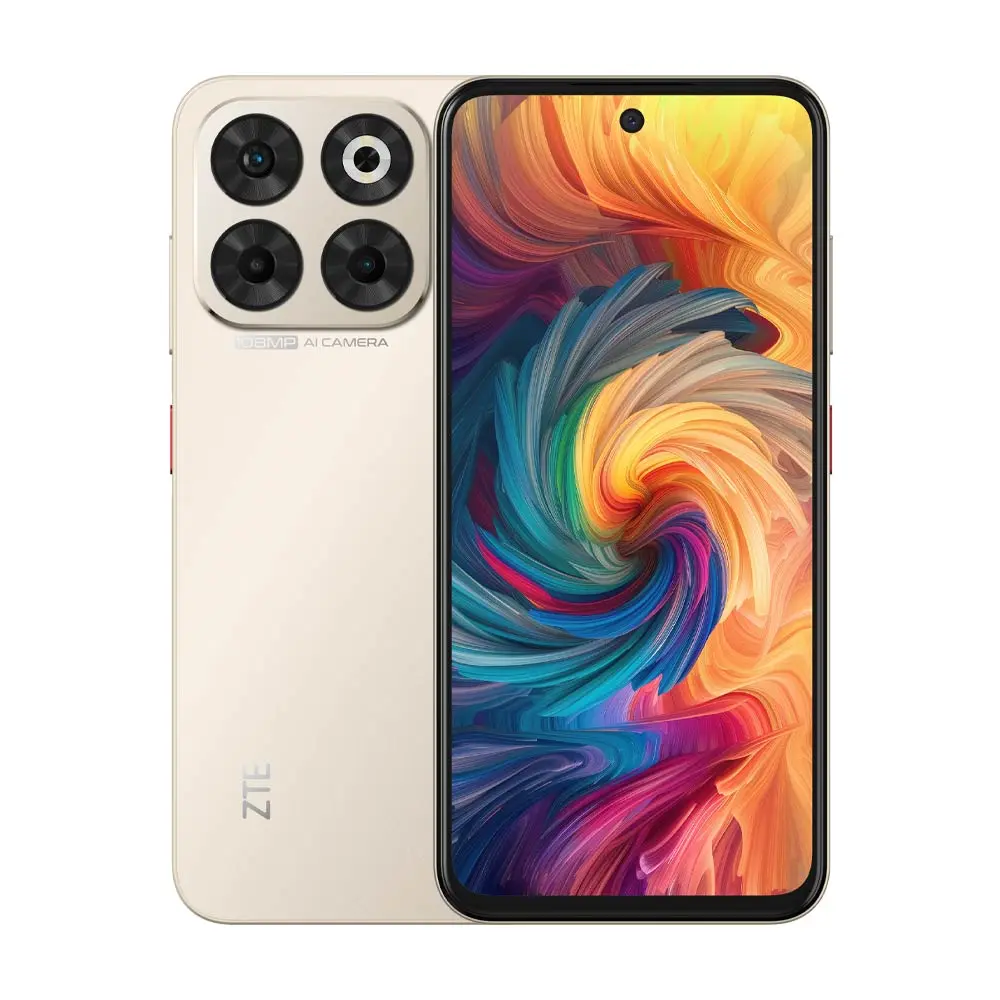 Telefono Zte Blade V70 z2459 ds 20gb (8+12gb) +256gb sol dorado