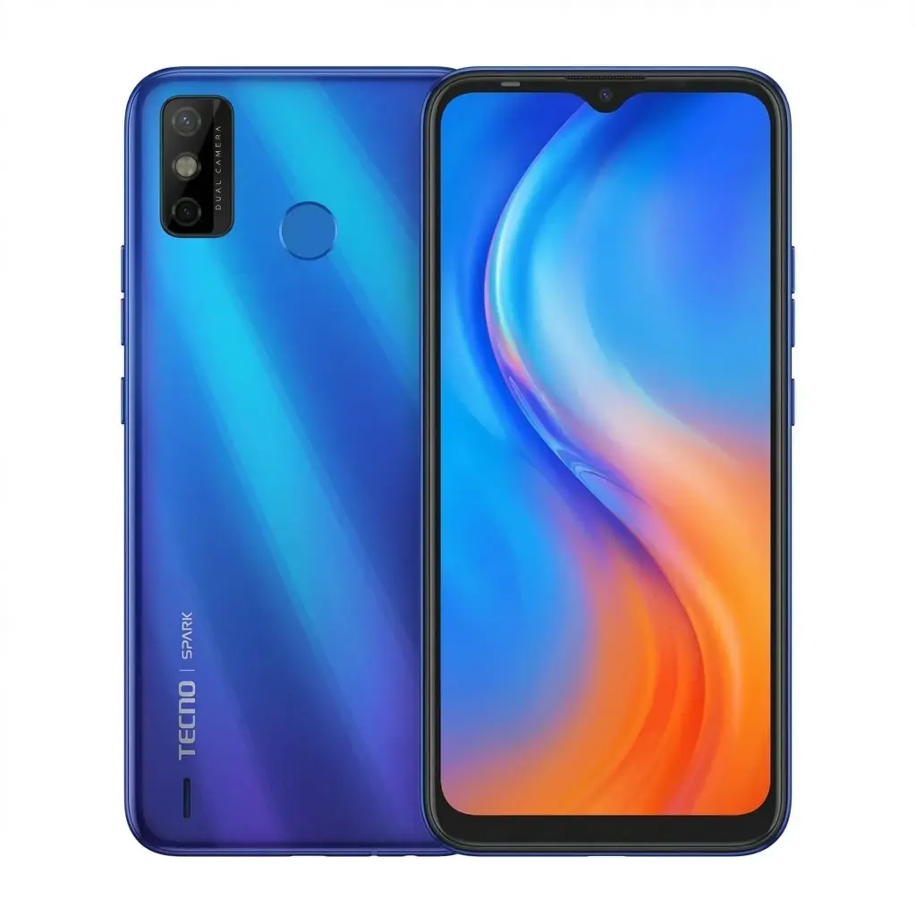 TELEFONO TECNO SPARK 6 (KE7) HD 6.8" DUAL SIM 4GB+128GB AZUL