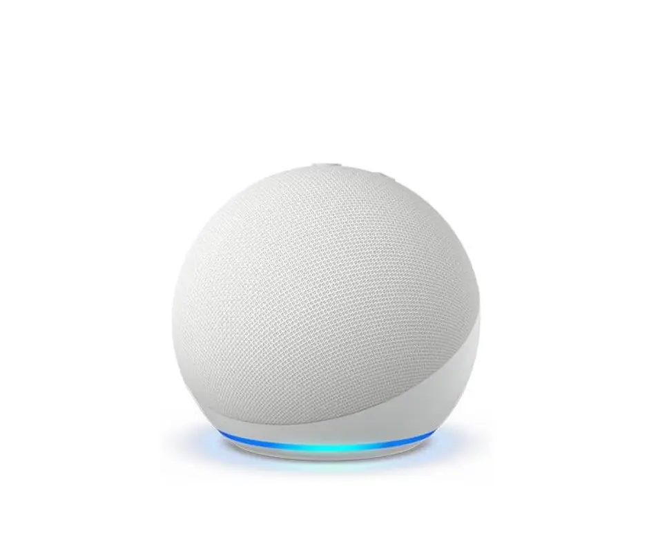 Parlante smart con alexa echo dot (5th GEN) glacier white