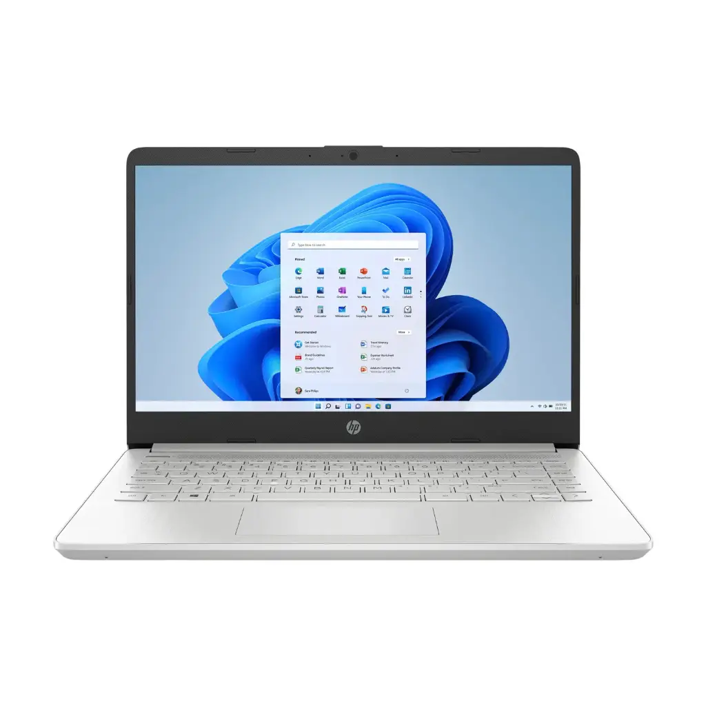 Notebook hp 14" core i3 1115g4 14-DQ2031WM 4gb/128gb ssd W11 plateado