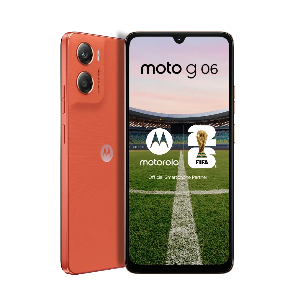Telefono Motorola G06 (XT2535-2) ds 4gb+128gb AB naranja