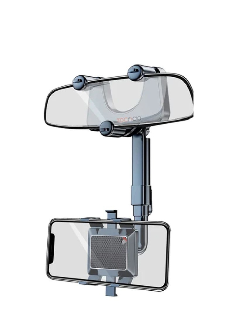 SOPORTE DE CELULAR KD10-SPT00009 PARA RETROVISOR 360º