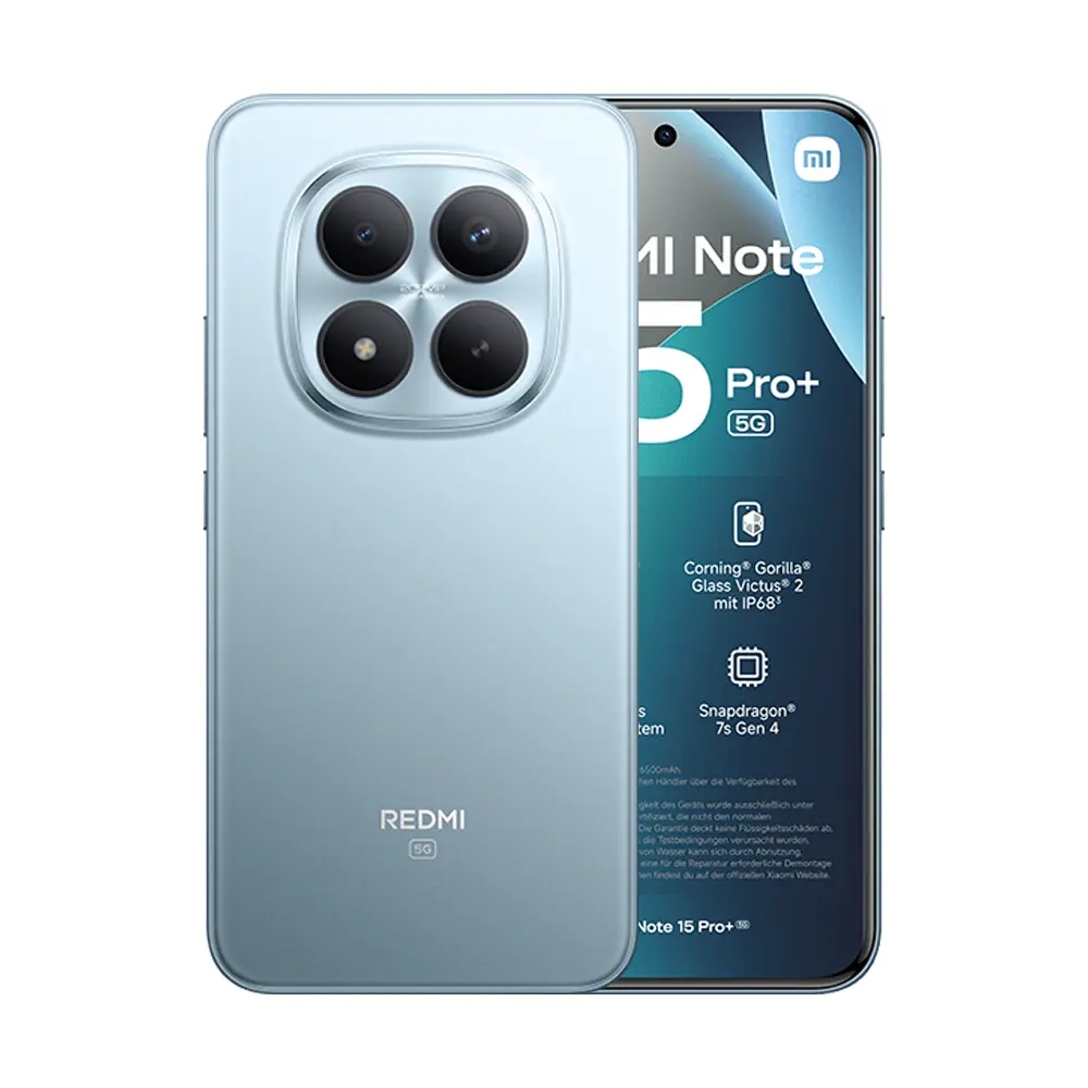 Telefono Xiaomi Redmi Note 15 Pro+ 5g 2510ERA8BG DS 8gb+256gb glacier blue
