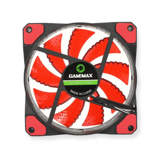 [038014010GAMGMXGF12RROJ] COOLER FAN GAMEMAX GMX-GF12R