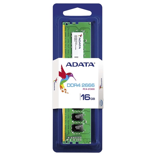 [014007016ADTAD4U266616G19SGN] MEMORIA ADATA PC DDR4 2666 16GB X16 AD4U266616G19-SGN