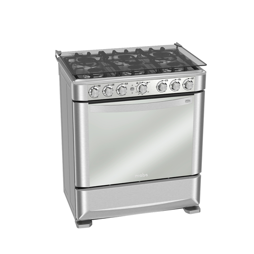 [030004027MBEEM7630FX0] COCINA GAS MABE 76CM INOX EM7630FX0