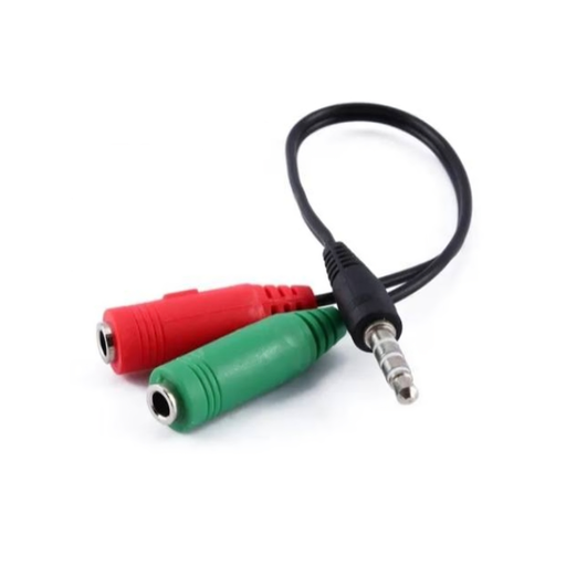 [013007002VANADAPTERNEG] CABLE ADAPTADOR DE AUDIO VANTEC 3.5MM