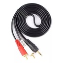 CABLE AUXILIAR DE AUDIO/VIDEO DE 3.5 A 3 RCA 3.5MTS D-1161C