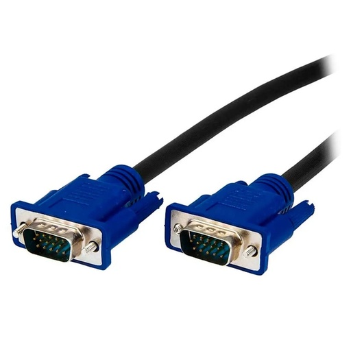 [013007028VANCS2861NEG] CABLE P/MONITOR VGA HD15M A HD15F*2 IDEAL P/RESOLUCION AD CS286 DE 30C