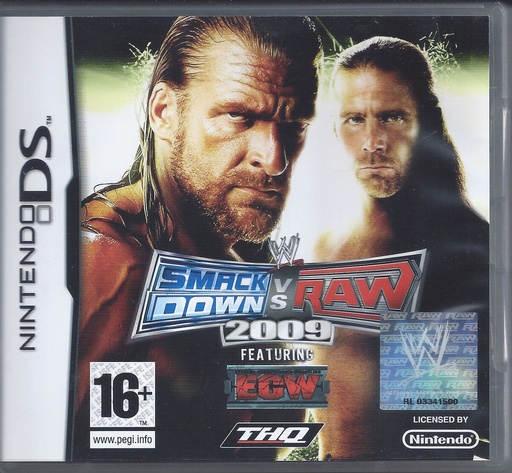 [AC025JUEORISMACK] JUEGO PARA NINTENDO DS ORIGINAL SMACK DOWN VS RAW